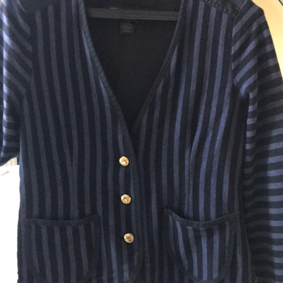 EUC ‼️MARC BY MARC JACOBS STRIPED JACKET ‼️ - Picture 2 of 14